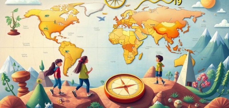 Карта мира для вас настольная книга, если угадаете 6/7 — ТЕСТ