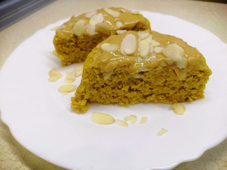 Вкусный и полезный яблочно-морковный кекс