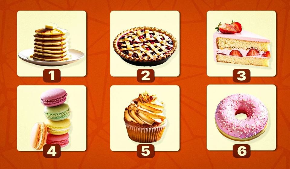 Что ваш любимый десерт расскажет о вашей личности?