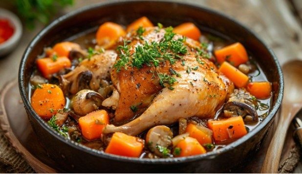 Петух в вине: как исторический символ стал кулинарной классикой