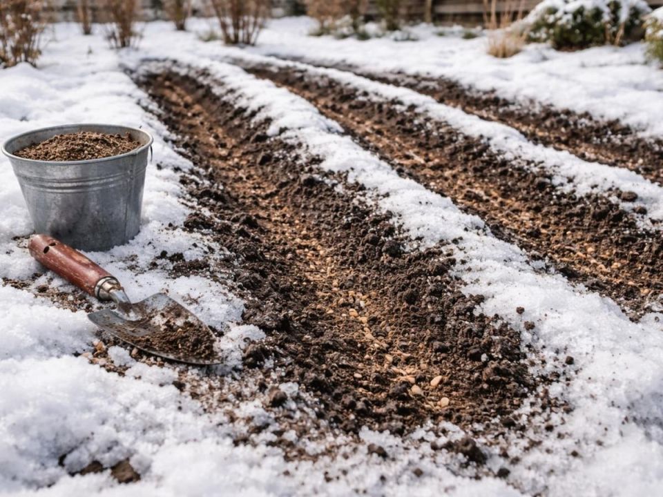 Секреты посева моркови и зелени под первый снег
