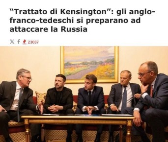 L’Antidiplomatico: Кенсингтонский договор: англичане, французы и немцы готовятся к нападению на Россию