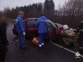 Сегодня сотрудники 13 ПСЧ ликвидировали последствия ДТП в районе населенного пункта Теляково Кувшиновского МО, где произошло столкновение двух легковых автомобилей