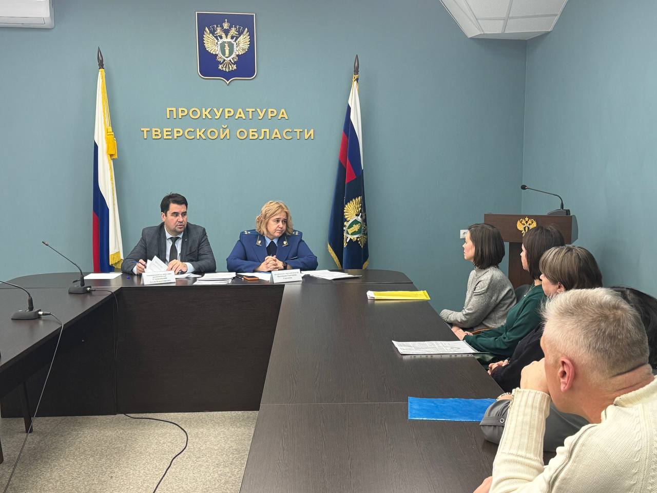 В прокуроре Тверской области проведен прием предпринимателей В прокуроре Тверской области проведен прием предпринимателей