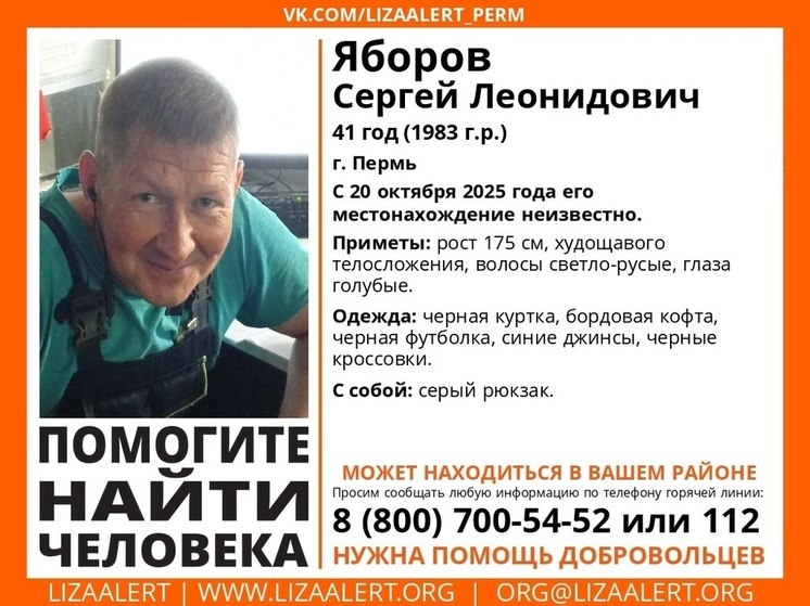 В Тверской области ищут пропавшего жителя Перми