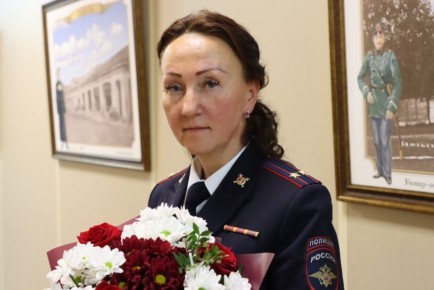 Как учитель математики стала одним из лучших полицейских региона