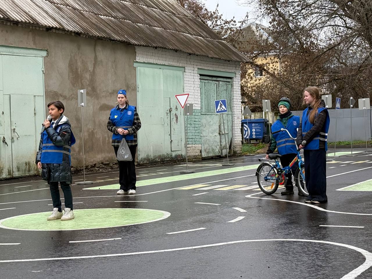 В средней школе № 17 города Твери прошло открытие Автогородка В средней школе № 17 города Твери прошло открытие Автогородка