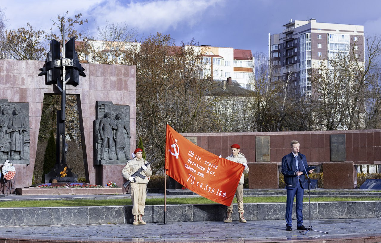 В Твери состоялся «Марш Знамени Победы»