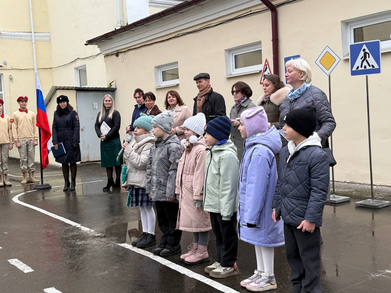 В средней школе № 17 города Твери прошло открытие Автогородка В средней школе № 17 города Твери прошло открытие Автогородка