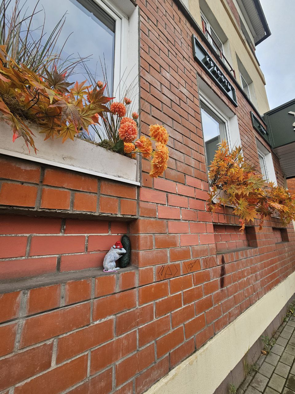 В Твери появился новый арт-объект: мышь Виталик с кабачком В Твери появился новый арт-объект: мышь Виталик с кабачком