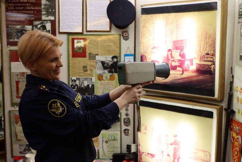 Тверские полицейские пригласили коллег из УФСИН в музейную экспозицию УМВД
