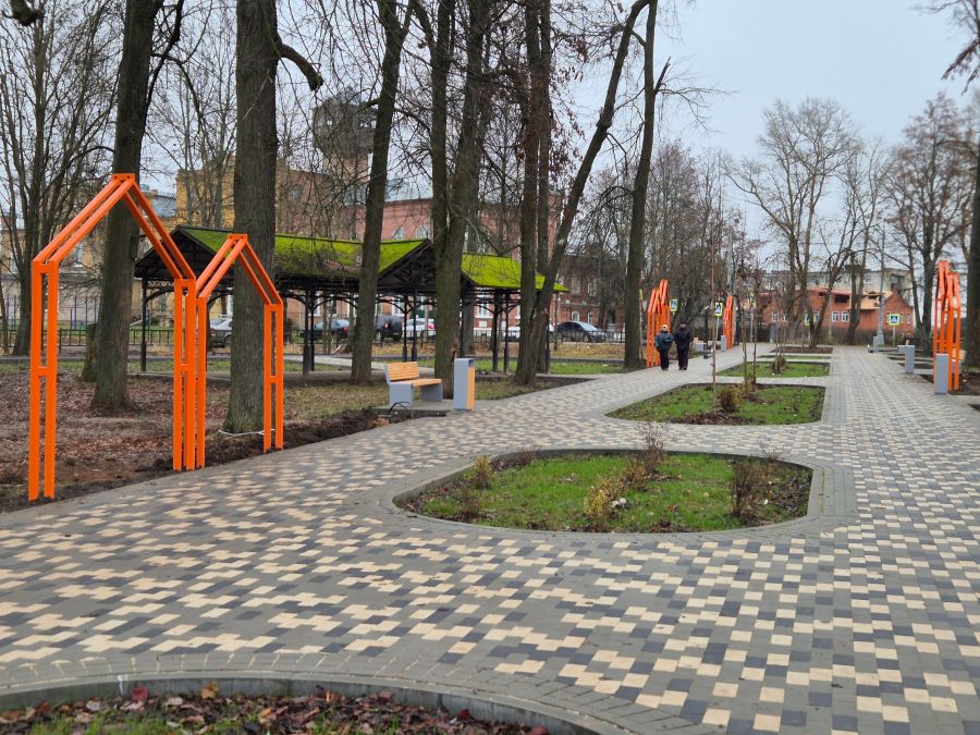 В Калязине преображается городской парк В Калязине преображается городской парк