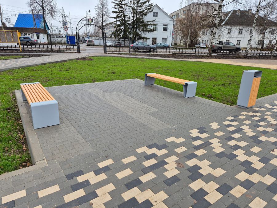 В Калязине преображается городской парк В Калязине преображается городской парк