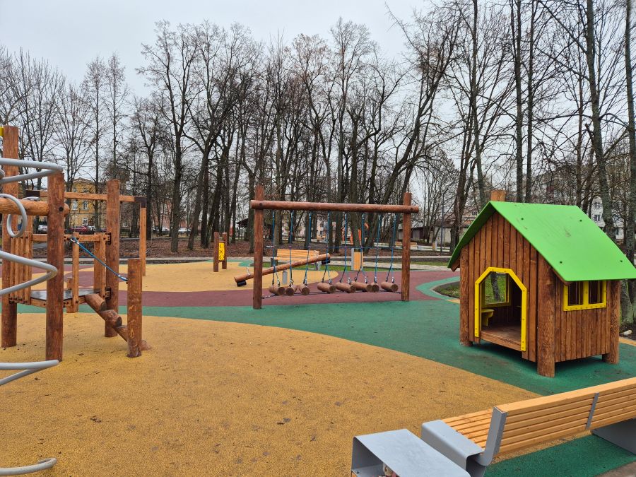 В Калязине преображается городской парк В Калязине преображается городской парк