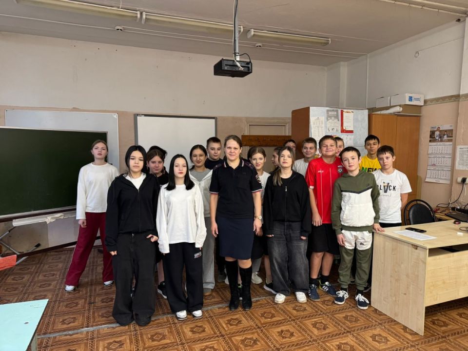 Кимрские полицейские провели профилактический урок для школьников