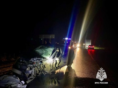 Вчера сотрудники 35 ПСЧ ликвидировали последствия ДТП в районе деревни Высокуша Краснохолмского МО, где произошло столкновение двух транспортных средств