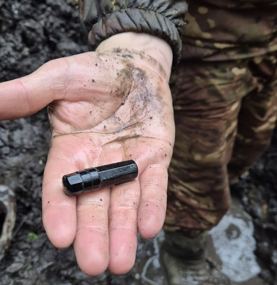 В Тверской области поисковики нашли останки красноармейца, медальон и горсть монет В Тверской области поисковики нашли останки красноармейца, медальон и горсть монет