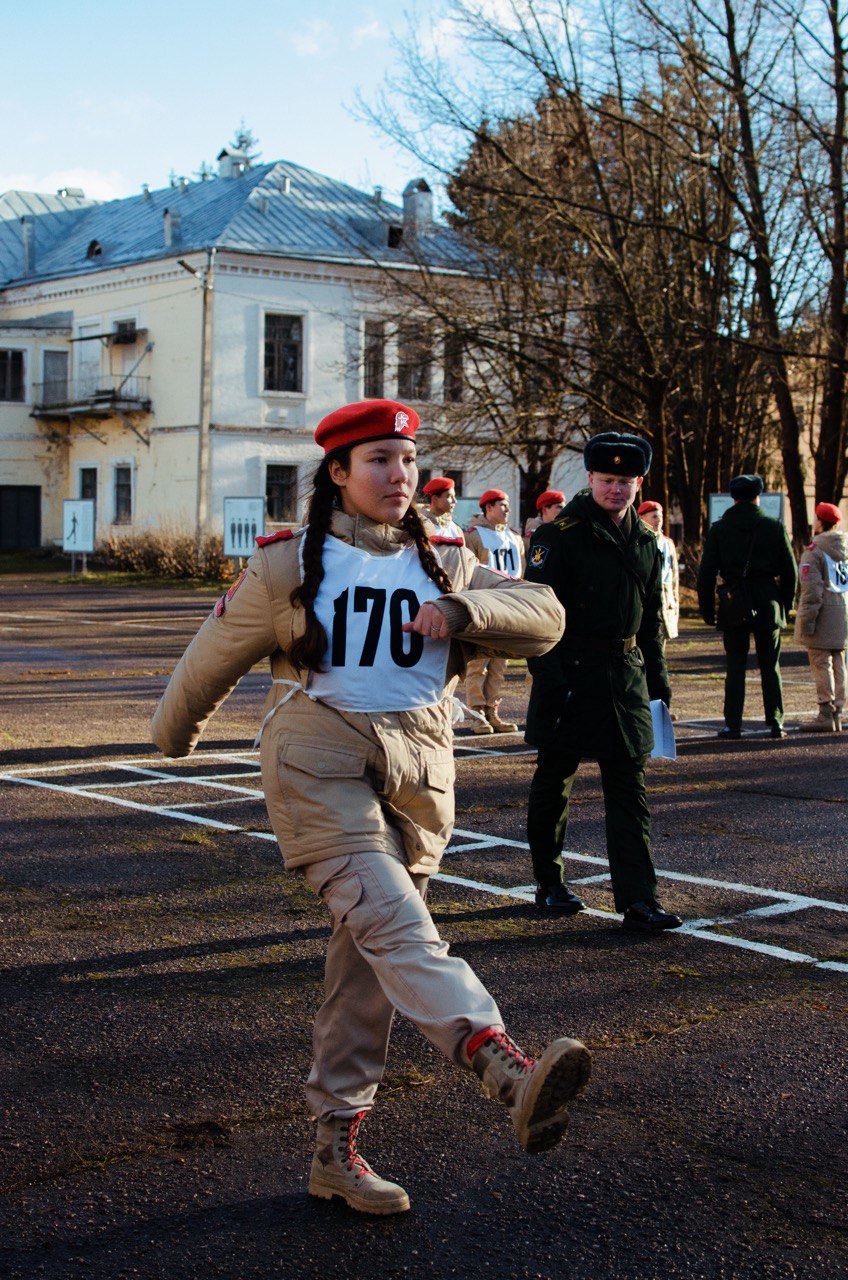 15 ноября, во Всероссийский день призывника, в Твери прошла сдача комплекса норм юнармейской подготовки «Юнармейский норматив» 15 ноября, во Всероссийский день призывника, в Твери прошла сдача комплекса норм юнармейской подготовки «Юнармейский норматив»