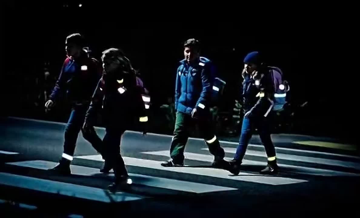 Световозвращателей много не бывает!