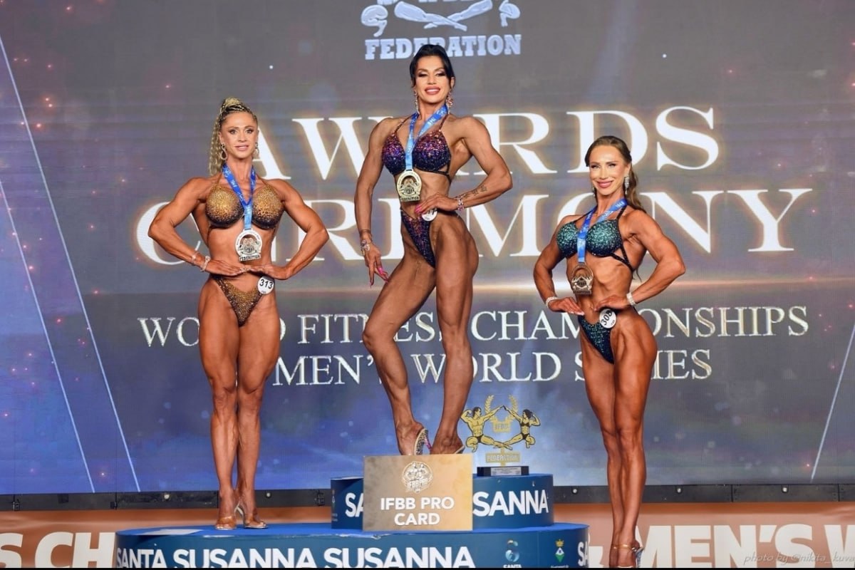 Светлана Светличная из Твери блеснула эффектными формами в Испании и выиграла медали