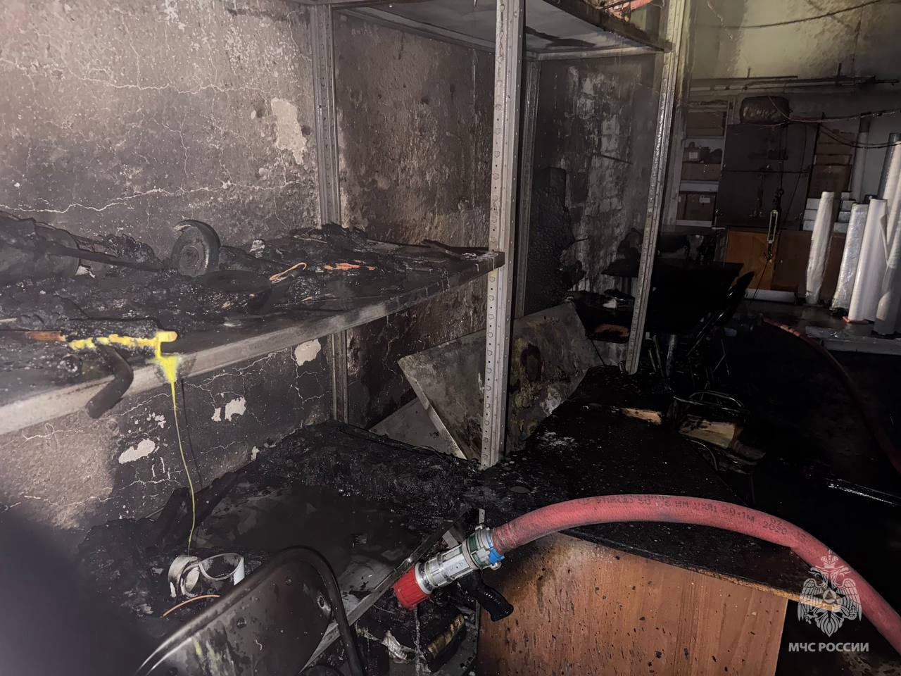 Не допустили распространения огня Не допустили распространения огня