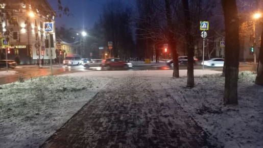 Еще одна репетиция начала зимы в Твери