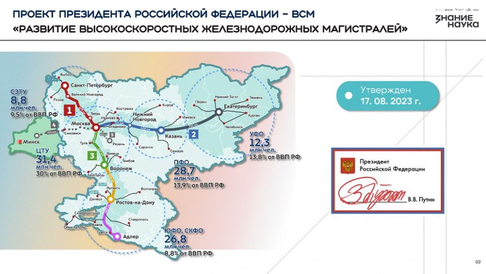 Стало известно, когда будет построен участок ВСМ между Москвой и Тверью