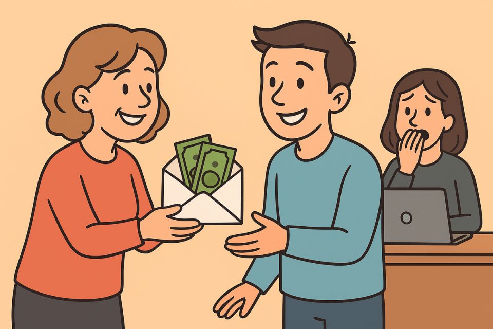 Дарение денег: легкость с подводными камнями