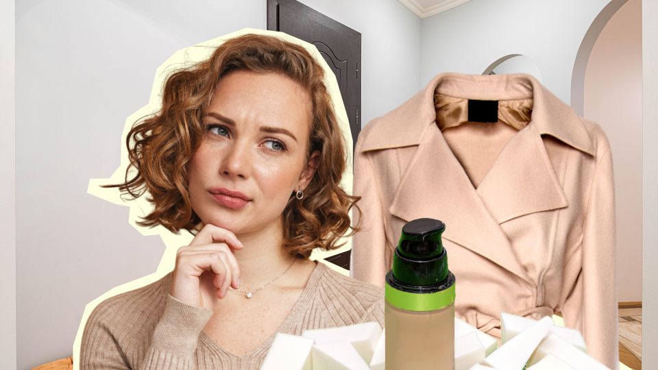 Забудьте про пятна от тонального крема: одежда очистится за 5 минут