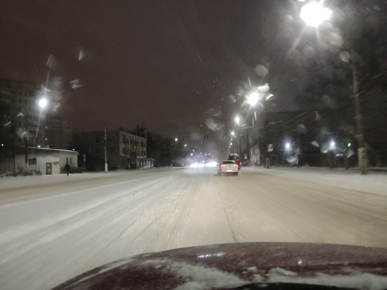 Для тех, кто дома: снежная Тверь 24 ноября Для тех, кто дома: снежная Тверь 24 ноября