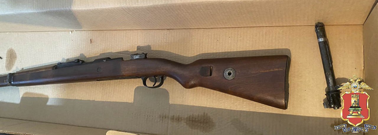 Оружие и боеприпасы времён Великой Отечественной войны изъяла полиция у жителя города Ржева Оружие и боеприпасы времён Великой Отечественной войны изъяла полиция у жителя города Ржева