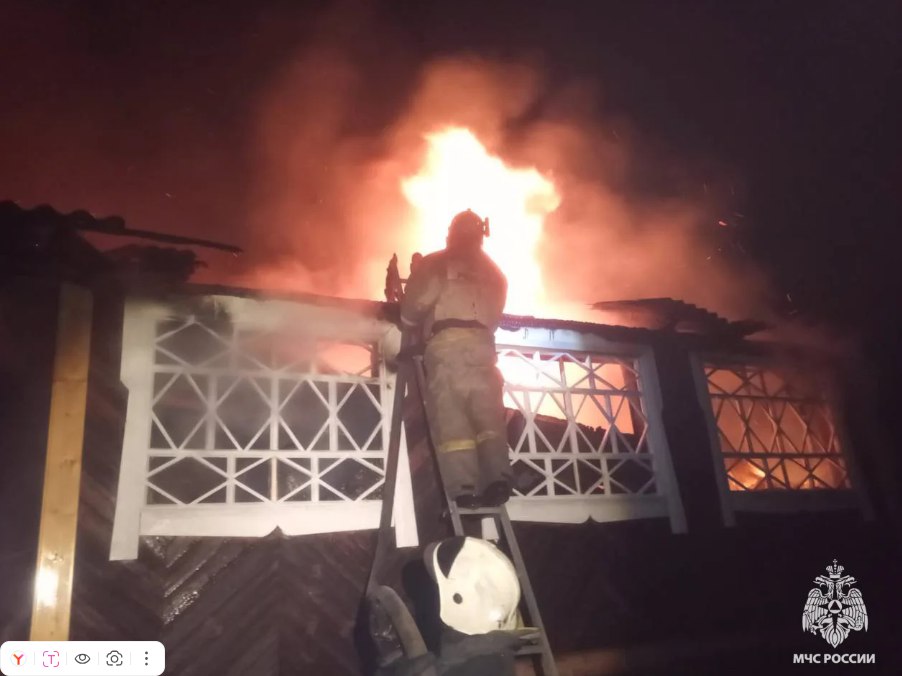 На пожаре в Тверской области погиб мужчина На пожаре в Тверской области погиб мужчина