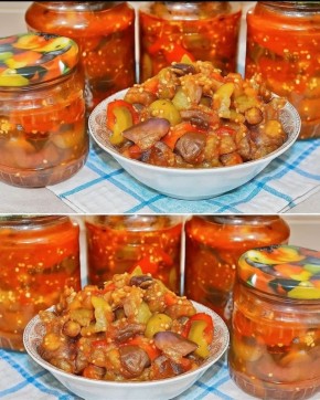 Лечо из кабачков и баклажанов: золотая классика для зимнего стола