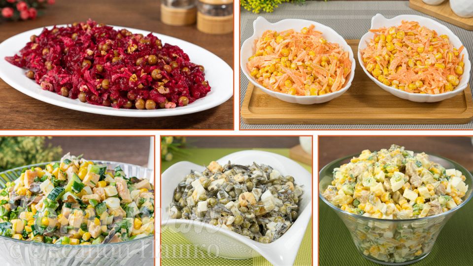 Пять легких салатов, которые разнообразят ваш рацион