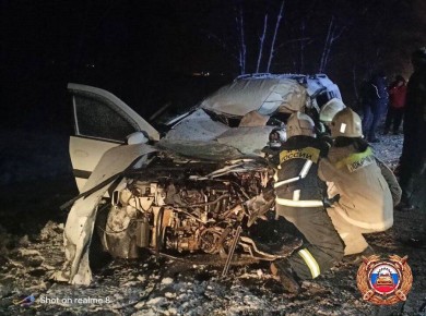 В ДТП в Удомельском округе погиб водитель, выехавший на встречку