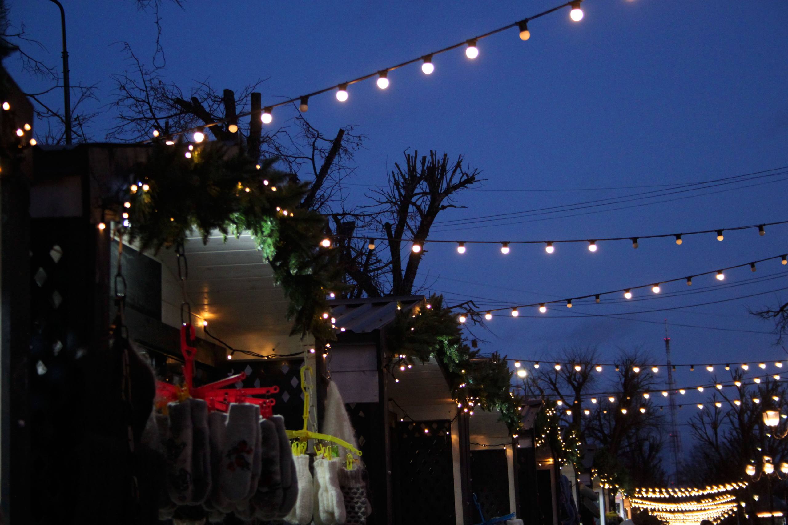 На бульваре Радищева открылась Рождественская ярмарка! На бульваре Радищева открылась Рождественская ярмарка!