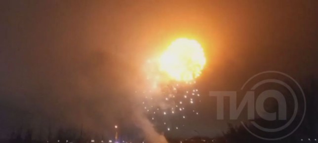 Появилось видео праздничного салюта в честь Дня освобождения Калинина