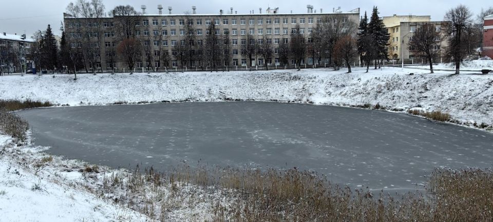 Необычный кадр: на речке в Твери пузырьки воздуха вышли на «парад»