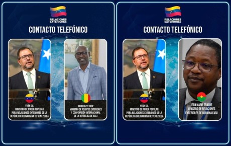 Главы МИД Буркина-Фасо и Мали осудили авиаудары США по Венесуэле