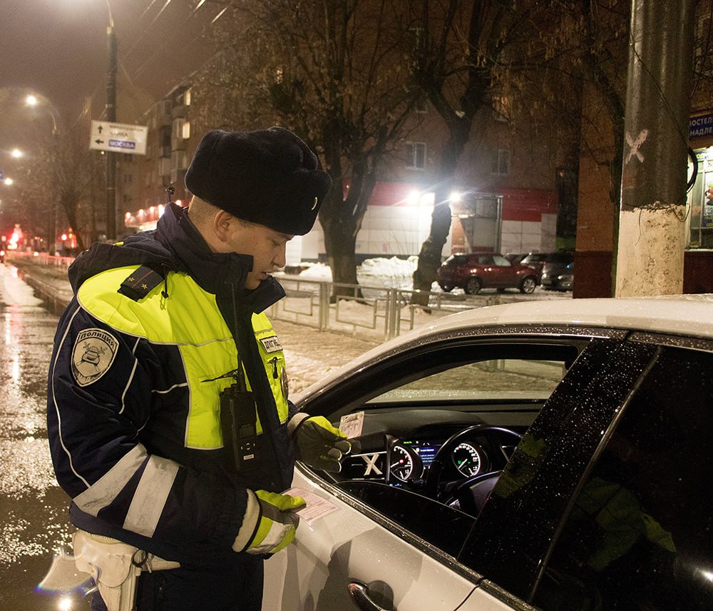За сутки в Тверской области задержали 18 пьяных водителей