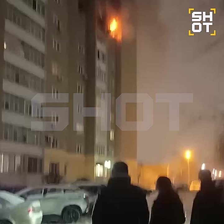 Обломки украинского дрона рухнули на жилой дом в Твери