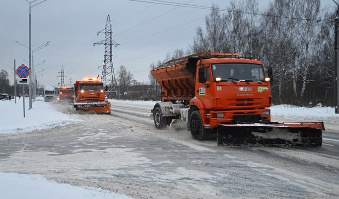 С улиц Твери за новогодние праздники вывезли более 22 тысяч кубометров снега