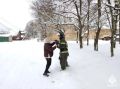 Сотрудники МЧС спасли кота в городе Бологое
