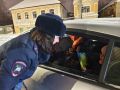 13 января тверские автоинспекторы провели акцию «Пристегни самое дорогое»