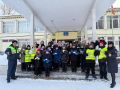 Тверские автоинспекторы провели для учащихся СОШ № 39 мероприятие «Мой безопасный путь домой»