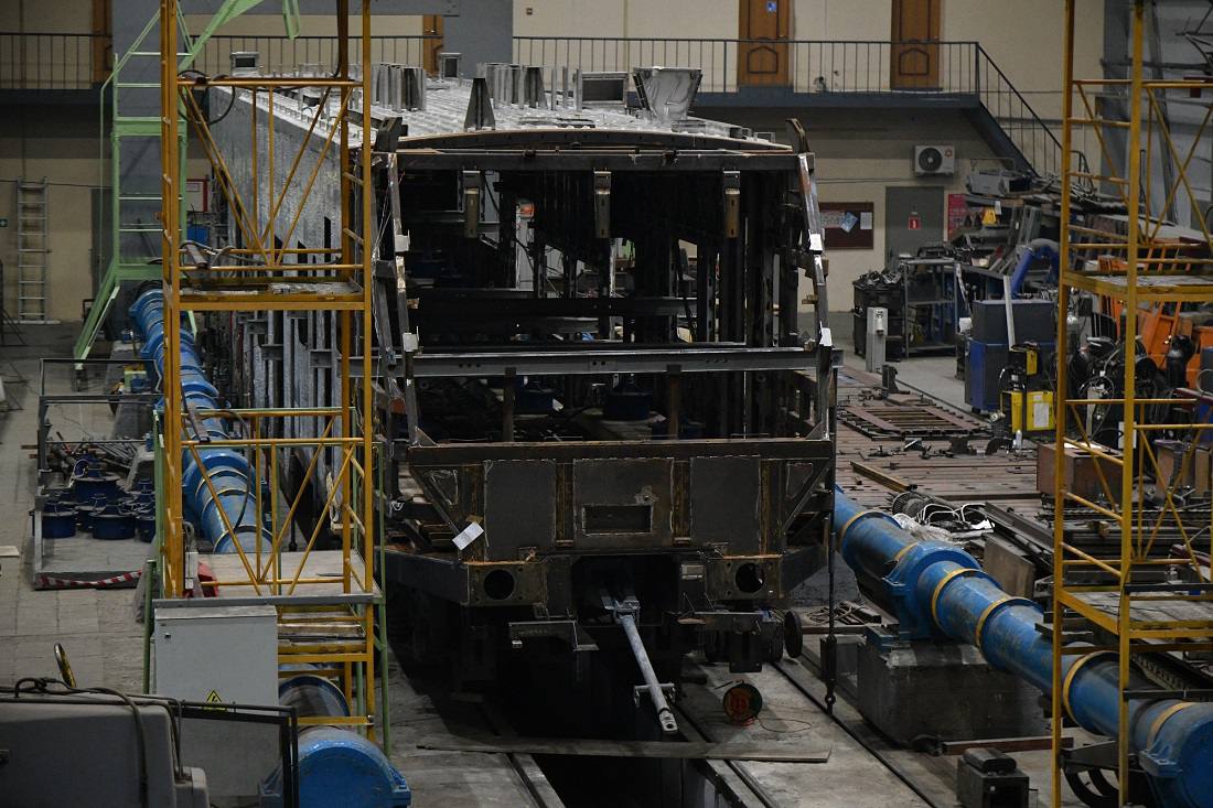 В Твери построили и испытали вагоны первого в России водородного поезда