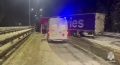Появилось видео с места аварии с грузовиком на трассе в Тверской области