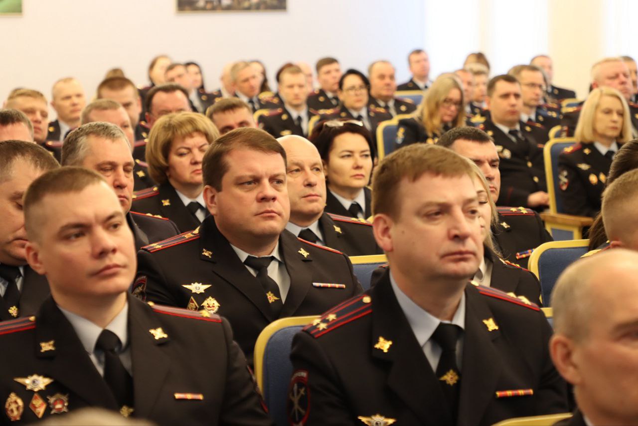 В Управлении МВД России по Тверской области состоялось расширенное заседание Коллегии под председательством начальника регионального УМВД генерал-майора полиции Дмитрия Баранова В Управлении МВД России по Тверской области состоялось расширенное заседание Коллегии под председательством начальника регионального УМВД генерал-майора полиции Дмитрия Баранова