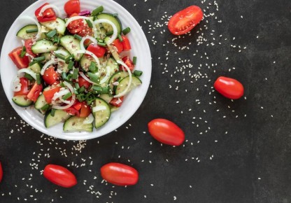 Создание идеального овощного салата