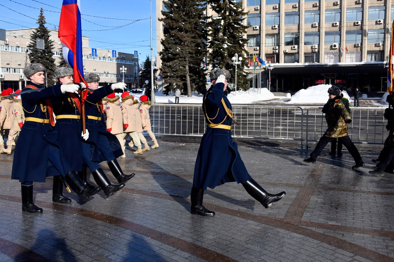 23 февраля в Тверской области проходят торжественные мероприятия, посвящённые Дню защитника Отечества 23 февраля в Тверской области проходят торжественные мероприятия, посвящённые Дню защитника Отечества